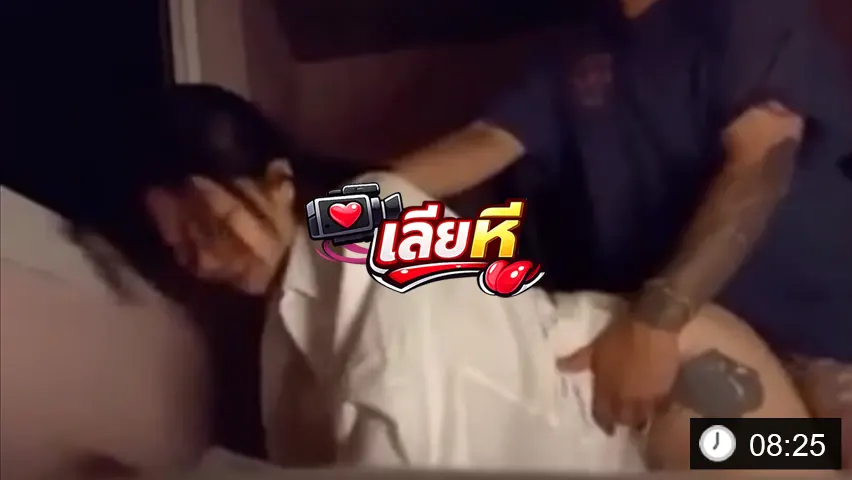 นักศึกษาสาวโดนรุ่นพี่จับเย็ดท่าหมาบนเตียง กระแทกรัวๆ น้ำแตกคาหี